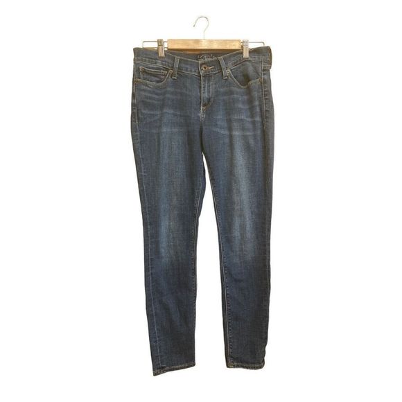 Lucky Brand Women’s Jeans 8/29 Ankle Blue Denim Mid Rise Sofia Straight Leg - Picture 1 of 7